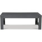 Amora Outdoor Rectangle Cocktail Table - Image 5