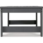 Amora Outdoor Rectangle Cocktail Table - Image 6