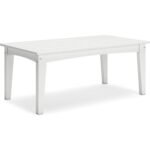 Hyland Wave Outdoor Rectangle Cocktail Table