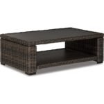 Grasson Lane Outdoor Rectangle Cocktail Table