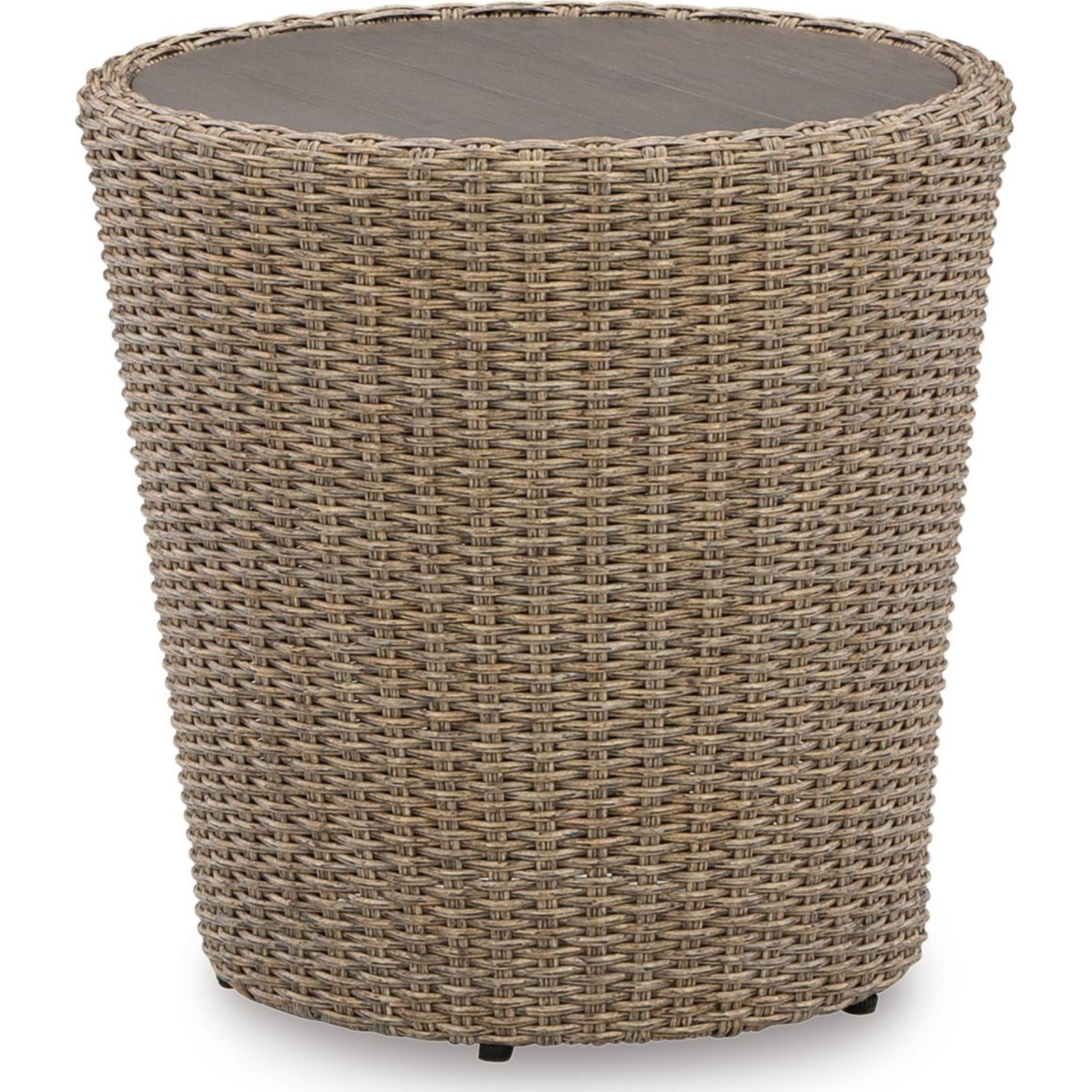 1_983e6445-0294-4b5b-9997-e59002321f24.jpg Danson Outdoor Round End Table - Image 1