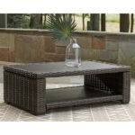 Grasson Lane Outdoor Rectangle Cocktail Table - Image 8