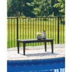 Hyland Wave Outdoor Rectangle Cocktail Table - Image 16