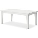 Hyland Wave Outdoor Rectangle Cocktail Table - Image 2