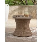 Revare Beach Outdoor End Table - Image 2