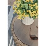 Danson Outdoor Round End Table - Image 4